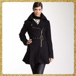 🌟HP🌟 KENNETH COLE Wool Asymmetrical Front Coat